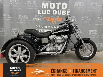 Harley-Davidson FXD Superglide Frankenstein 2003 59 176 KM KIT DE CONVERSION TRIKE FRANKENSTEIN STEE...
