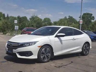 Look at this certified 2018 Honda Civic Coupe EX-T Sunroof | Apple CarPlay & Android Auto | Cruise C...