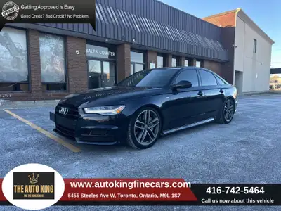 GOOD CREDIT OR BAD CREDIT WE FINANCE EVERYONE!!! PRICE ONLY AT $17,979!!! 2017 AUDI A6 QUATTRO TFSI...
