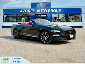 2022 Ford Mustang Premium|Convertible|CleanCarfax|RedSeats|Loaded