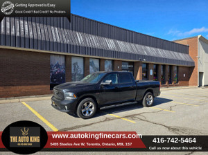 2018 RAM 1500 SPORT 4X4 CREW CAB NAVI/CAMERA/LEATHER 6'4 RAMBOX