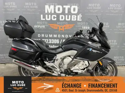 BMW K1600GTL 2013 79 409 KM FREINS ABS SUSPENSION ESA PARE-BRISE ÉLECTRIQUE CRUISE CONTROL POIGNÉES...