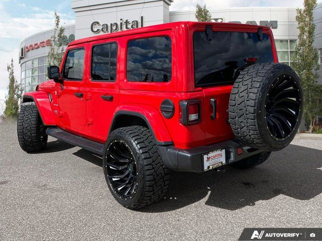 2021 Jeep Wrangler Unlimited Sahara | Aftermarket Wheels in Cars & Trucks in Edmonton - Image 4