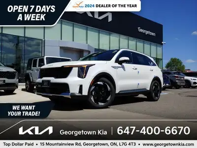 AVAILABLE NOW ! 48 KM EV RANGE! RARE FIND - SORENTO EX PHEV, READY FOR A NEW HOME! Leading the way t...