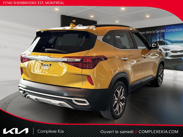 2022 Kia Seltos SX Turbo AWD *Taux a partir 5.02%* GPS Cuir Toit in Cars & Trucks in City of Montréal - Image 4