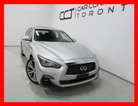 2019 INFINITI Q50S SIGNATURE EDITION CARFAX VERIFIED, CLEAN TITLE 77,000KM AUTOMATIC TRANSMISSION SI... (image 1)