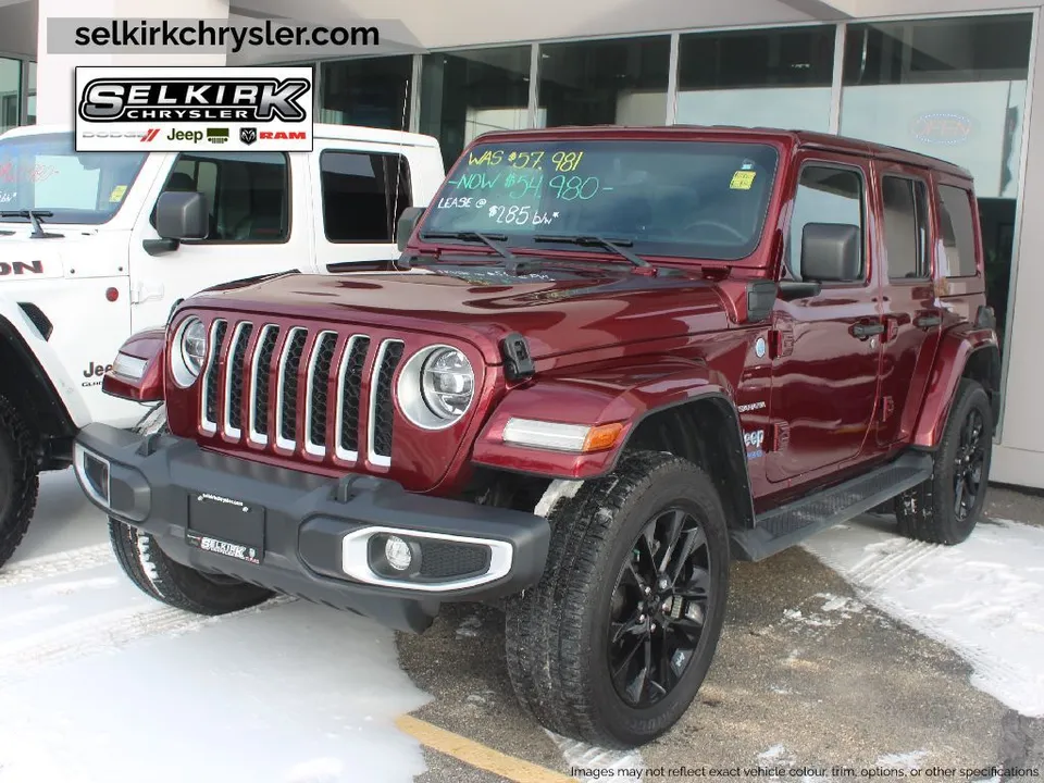 2021 Jeep Wrangler 4xe Unlimited Sahara - PRICED DOWN!