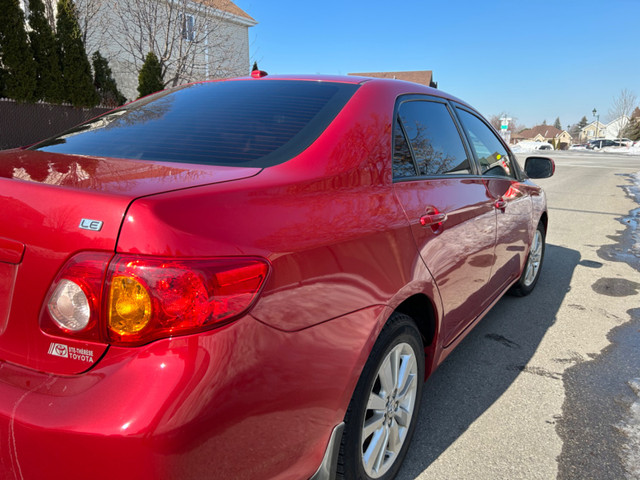 2010 Toyota Corolla LE in Cars & Trucks in West Island - Image 3