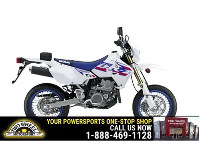 LIMITED TIME OFFER! THE ESSENCE OF SUPERMOTARD RIDING The DR-Z400SM welcomes you to the exhilarating...
