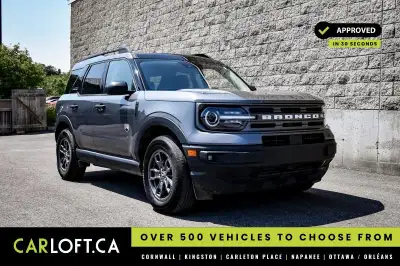 This 2024 Ford Bronco Sport is for sale today. This SUV has 27,080 kms. It's grey in colour . It has...