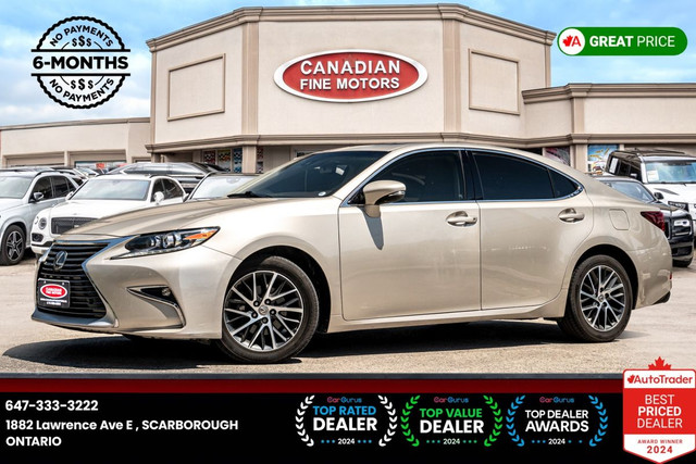 2017 Lexus ES 350 SUNROOF NAVI CAM COOLED SEATS BSM in Cars & Trucks in City of Toronto