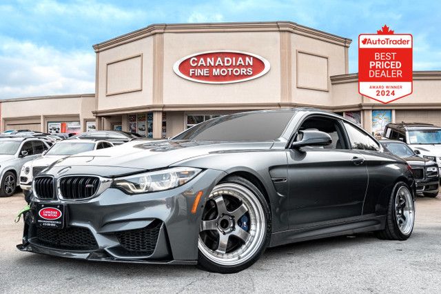 2020 BMW M4 CLEAN CARFAX l CAM l NAVI l CARBON FIBER l ROOF l in Cars & Trucks in City of Toronto - Image 2