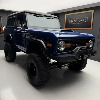 We are very excited to be able to offer another stunning early Bronco resto-mod build. This incredib...