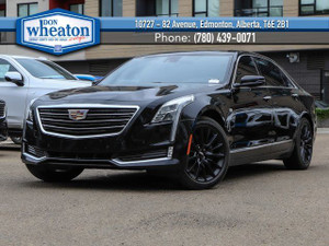 2018 Cadillac CT6 Premium Luxury AWD Leather Heated and Cooled Seats Heated Steering Pano Roof Remote Start Nav