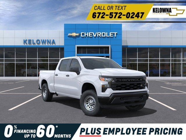 2025 Chevrolet Silverado 1500 Work Truck in Cars & Trucks in Kelowna