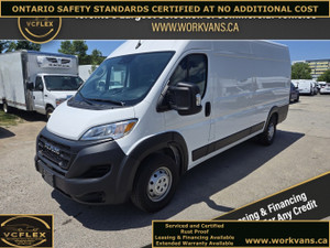 2023 RAM ProMaster 3500 - 159EL - Extended - V6 Gas - BT/Cam/Divider