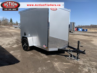 IRON SERIES 5x8 ENCLOSED CARGO WITH 6" HEIGHT UPGRADE!