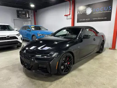 2022 Bmw 4-Series M440i xDrive CABRIOLET - AUTOMATIQUE - GPS - CAMÉRA DE RECUL - INTÉRIEUR EN CUIR N...
