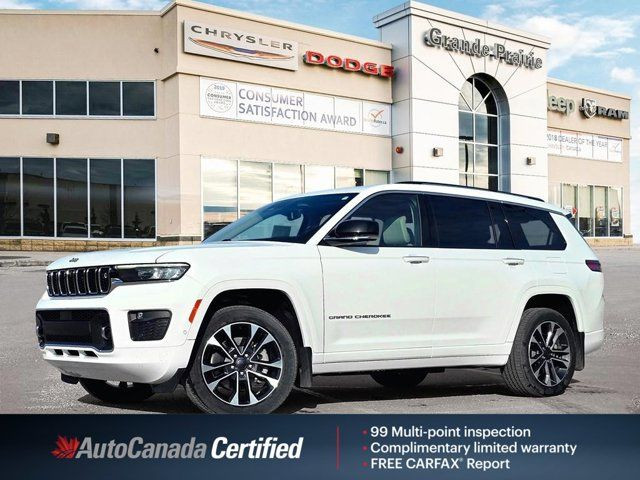 2021 Jeep Grand Cherokee L Overland | Nappa Leather | Advanced in Cars & Trucks in Grande Prairie