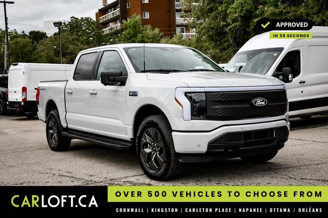 2024 Ford F-150 Lightning Flash • ELECTRIC • B&O AUDIO • 360 CAM in Cars & Trucks in Kingston