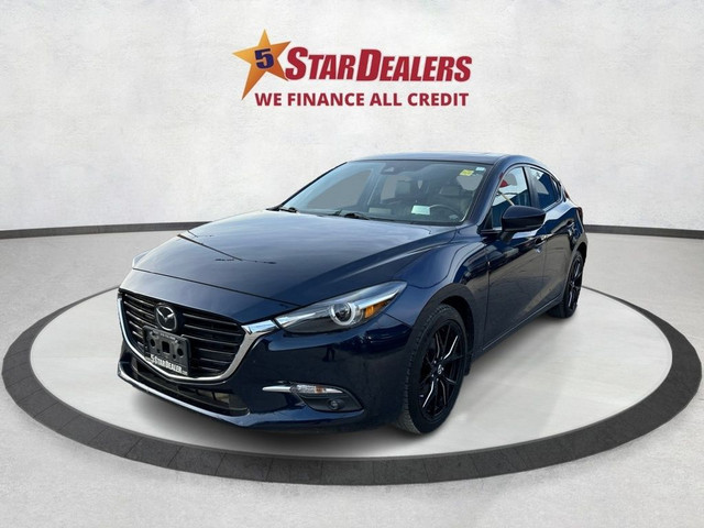 2017 Mazda Mazda3 4dr HB Sport Auto GT NAV LEATHER ROOF WE FINAN in Cars & Trucks in London - Image 3