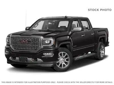 Fuelled by an impressive 5.3L EcoTec3 V8 engine, this 2018 GMC Sierra 1500 Denali cloaked in a regal...