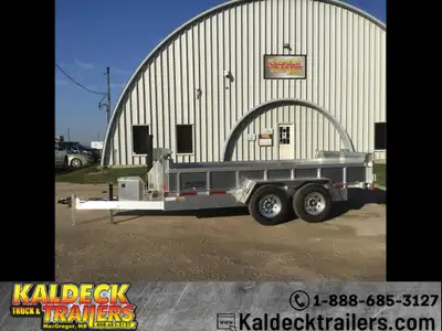 2023 Millroad Trailers MD714-78 Aluminum Dump Trailer - Bed Length 14in. - Bed Width 78.5in. - 2-700...
