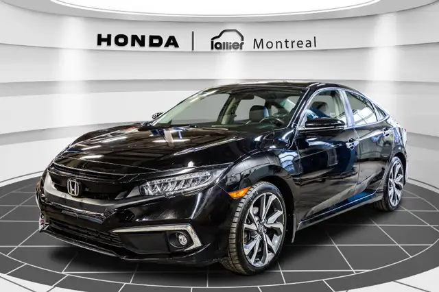 2020 Honda Civic Touring | TOIT OUVRANT | CUIR | GARANTIE 10 ANS in Cars & Trucks in City of Montréal - Image 4