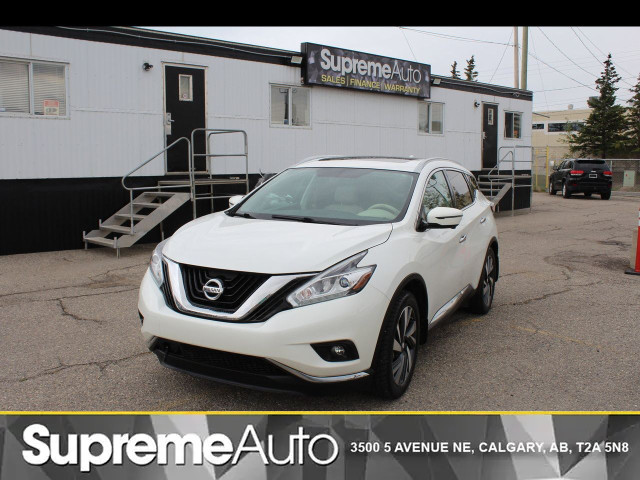 2018 Nissan Murano PLATINUM AWD/SUNROOF/B.CAMERA/NAVI in Cars & Trucks in Calgary