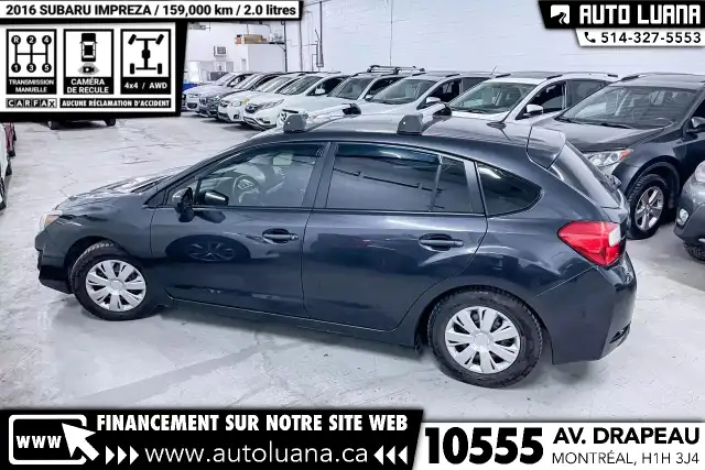 2016 SUBARU Impreza 2.0i MANUEL/CAMERA/CRUISE CONTROL/BLUETOOTH in Cars & Trucks in City of Montréal - Image 10