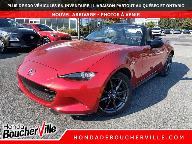 2017 Mazda MX-5 GS AUTOMATIQUE, BAS KILOMETRAGE, JAMAIS ACCIDENT in Cars & Trucks in Longueuil / South Shore - Image 3