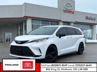 2021 Toyota Sienna XSE with ONE OWNER and NO REPORTED ACCIDENTS! This 2021 Toyota Sienna Features 6....