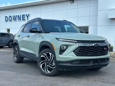 SPORTY, EFFICIENT, AND READY FOR ADVENTURE – THIS 2024 CHEVROLET TRAILBLAZER RS COMBINES TURBOCHARGE...