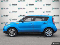 Experience the vibrant charm of the 2019 Kia Soul, presented in an eye-catching blue, paired with it... (image 3)