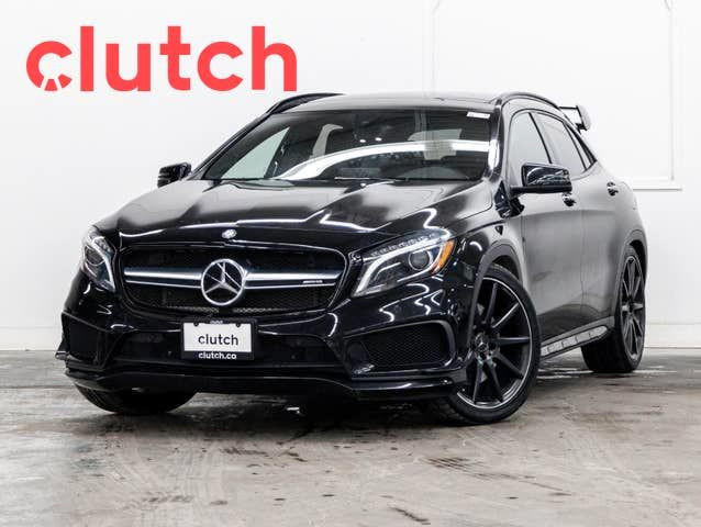 2017 Mercedes-Benz GLA 45 AMG w/ Apple CarPlay, Nav, Sunroof in Cars & Trucks in City of Toronto
