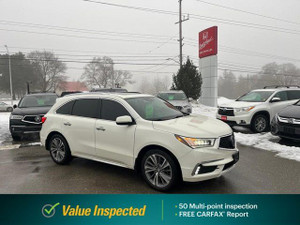 2017 Acura MDX Elite 6 Passenger Pkg | Value Inspected Vehicle | Leather | Roof |