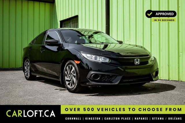 2018 Honda Civic Sedan SE CVT • HEATED SEATS • R-V CAM • LANE KE in Cars & Trucks in Cornwall