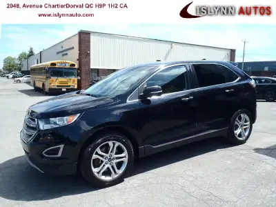 Ford Edge Titanium EcoBoost 2L 2016 à traction intégrale. 137 000 km. Automatique, climatisation. To...