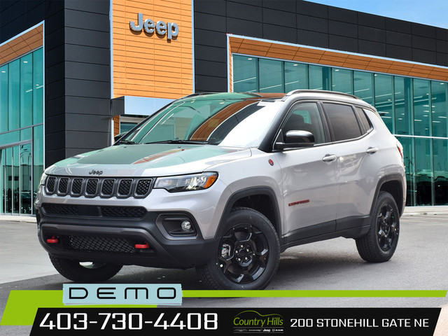  2023 Jeep Compass Trailhawk | Demo | Sunroof | Nav | Blind Spot in Cars & Trucks in Calgary