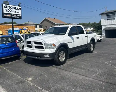 2010 Dodge Ram 1500 TRX 5.7HEMI 4X4 CREW4x4. 260 000km. Tout Équipé. Vitres-Portes-Mirroirs Électriq...