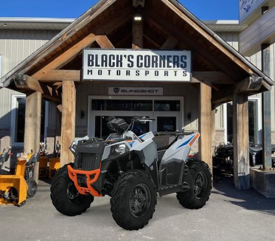 2025 Polaris Scrambler 850 Gray Radar Blue in ATVs in Ottawa