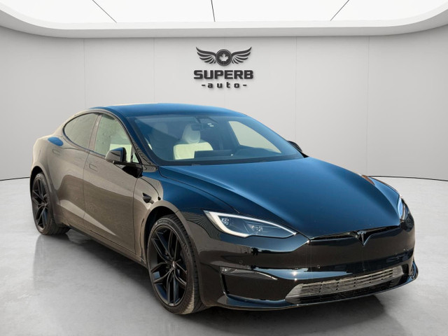 2022 Tesla Model S AWD | YOKE STEERING WHEEL | WOOD TRIM | NAVIG in Cars & Trucks in City of Toronto - Image 3