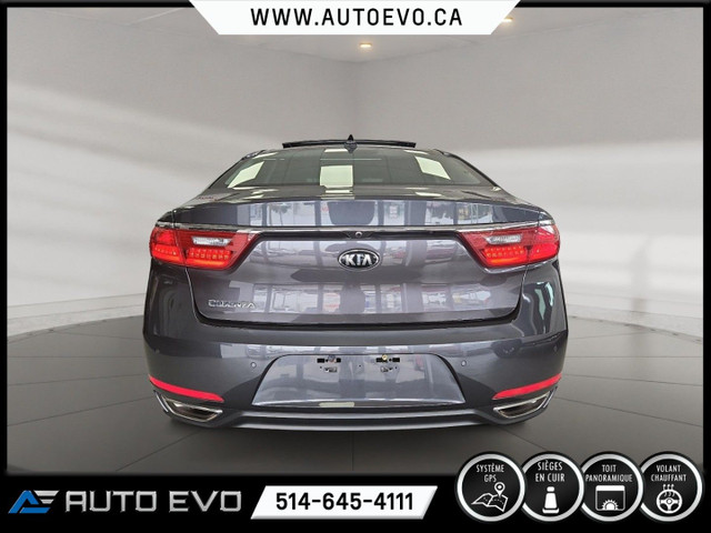 2018 Kia Cadenza CADENZA * CUIR * TOIT PANO * GPS * FULL EQUIPE  in Cars & Trucks in City of Montréal - Image 3