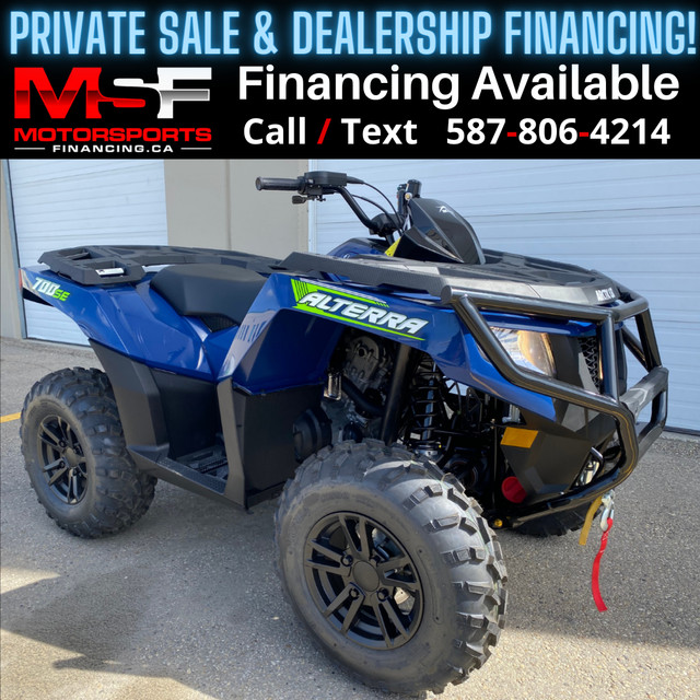 2021 ARCTIC CAT ALTERRA 700 SE (FINANCING AVAILABLE) in ATVs in Strathcona County