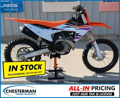 Welcome to Chesterman Power Products. Advertised Cash Price INCLUDES all dealer fees but EXCLUDES HS...