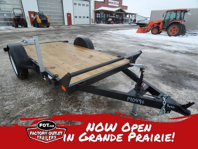 2024 Canada Trailers 5x10 Flatdeck Utility in Cargo & Utility Trailers in Grande Prairie