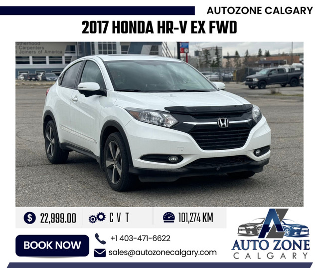 2017 Honda HR-V EX FWD | $231.00/bi-weekly in Cars & Trucks in Calgary