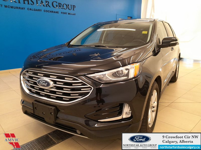 2020 Ford Edge SEL HEATED LEATHER SEATS - SUNROOF - HEATED STEER in Cars & Trucks in Calgary