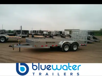 Canada Trailers Galvanized Tandem Axle Utility Trailers 7,560lbs GVWR is $7,110.00 ! Ord: 80651 - Se...