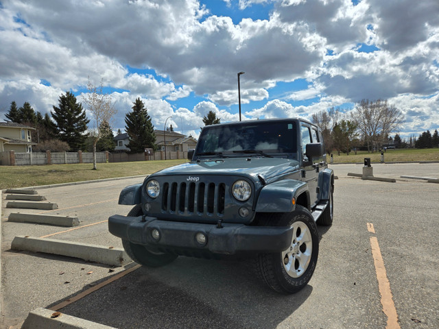 2015 Jeep Wrangler Unlimited Sahara in Cars & Trucks in Calgary - Image 2
